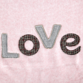 Love pink ágytakaró