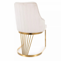 Alure Velvet szék arany láb - 2 színben elérhető