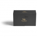 WoodWick ajándék szett Fireside, Linen közepes üveg 2db