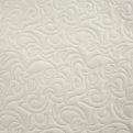 Len4 vászon szerkezetű préselt mintás ágytakaró Krémszín 170x210 cm
