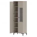 Dominica W1D1W vitrin taupe/ silverjack tölgy