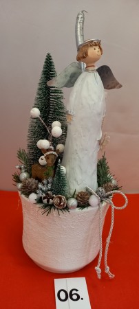 Fehér angyal őzikével