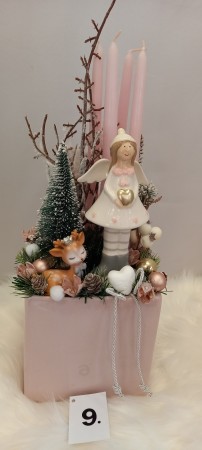 rénszarvas angyallal