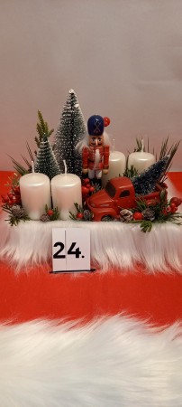 fehér szőrmés doboz