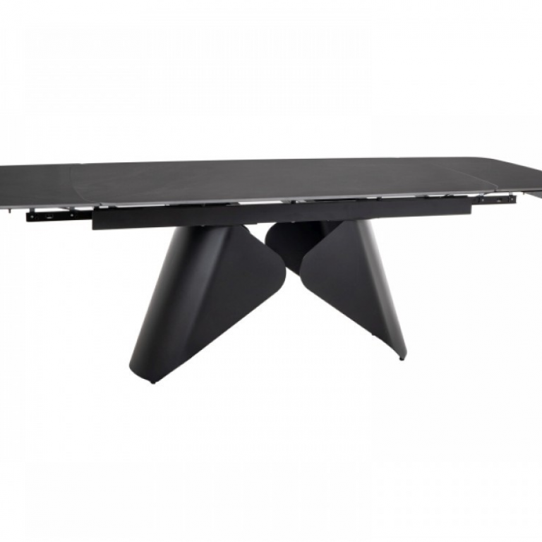 Armando asztal 160(240)90 fekete