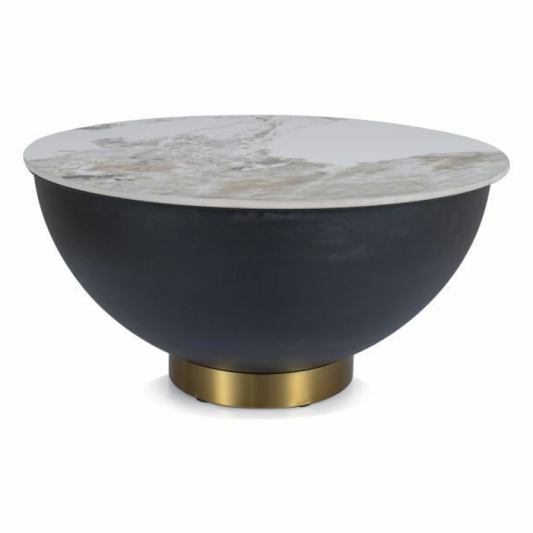 Cyprus A D73*37 asztalka fehér/ fekete