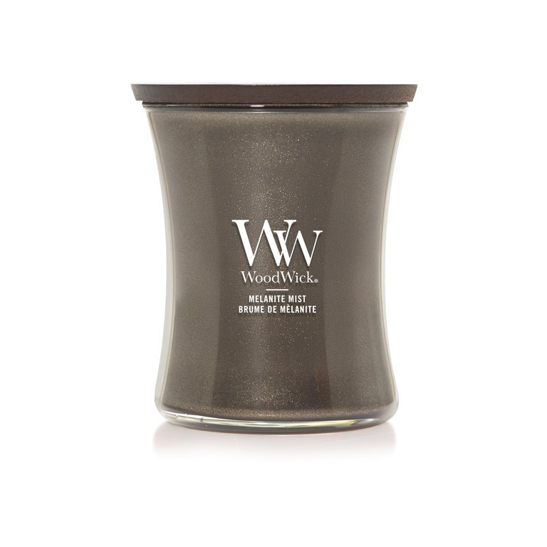 WoodWick Melanite Mist Gyertya közepes
