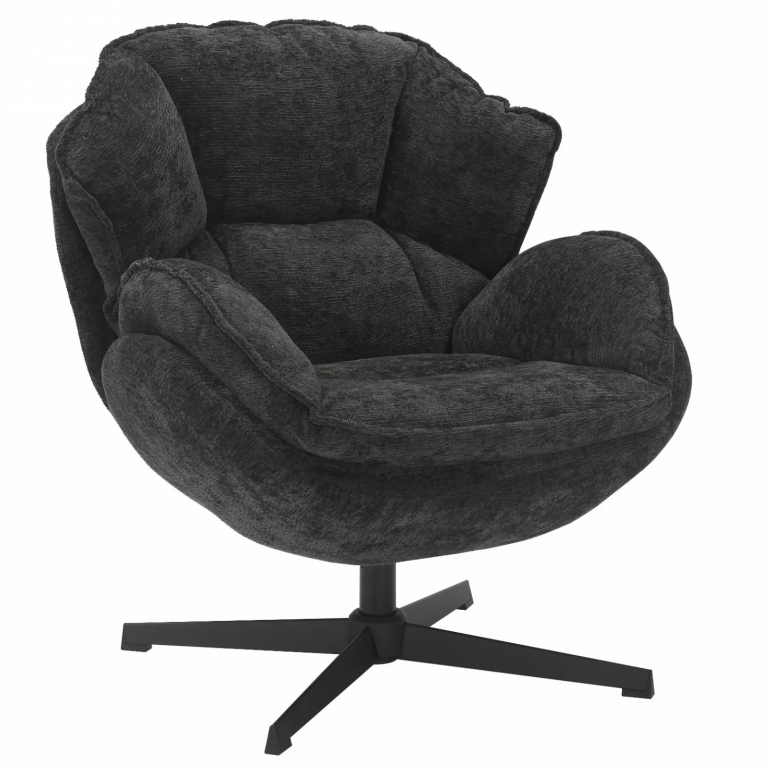 Betty fotel fekete láb/ fekete TAP. 242