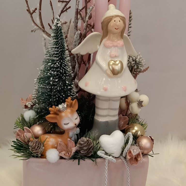 rénszarvas angyallal