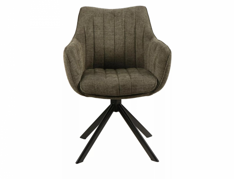 Azalia étkezőszék fekete láb/ olíva zöld Brego 77