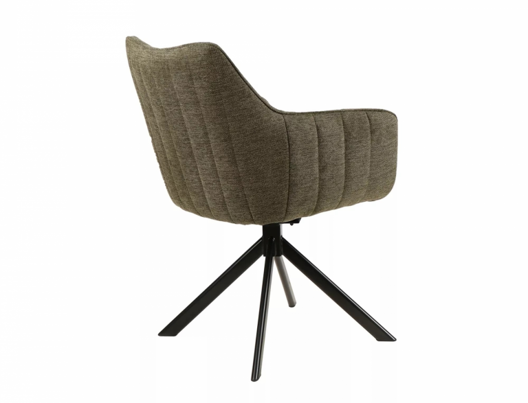 Azalia étkezőszék fekete láb/ olíva zöld Brego 77