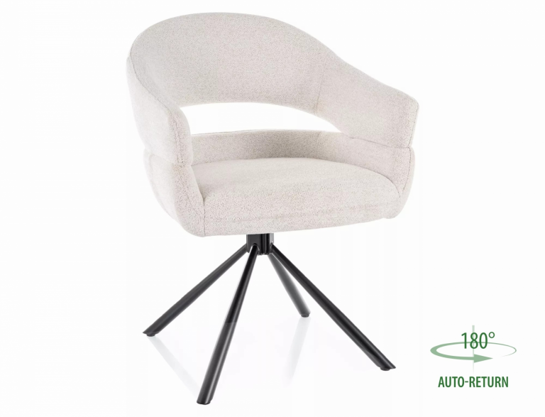 Borgo Raven szék fekete láb/ bézs 22