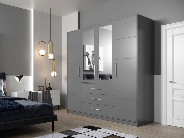 BAL/D4 gardrób grafit