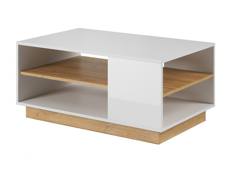 Arco L 100 fehér/magasfényű fehér/gradson tölgy