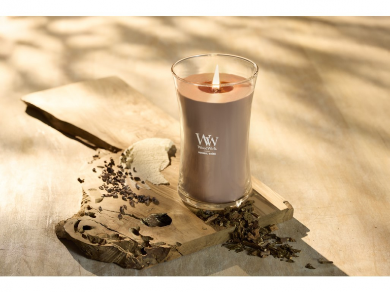 WoodWick Patchouli Créme Nagy Üveg