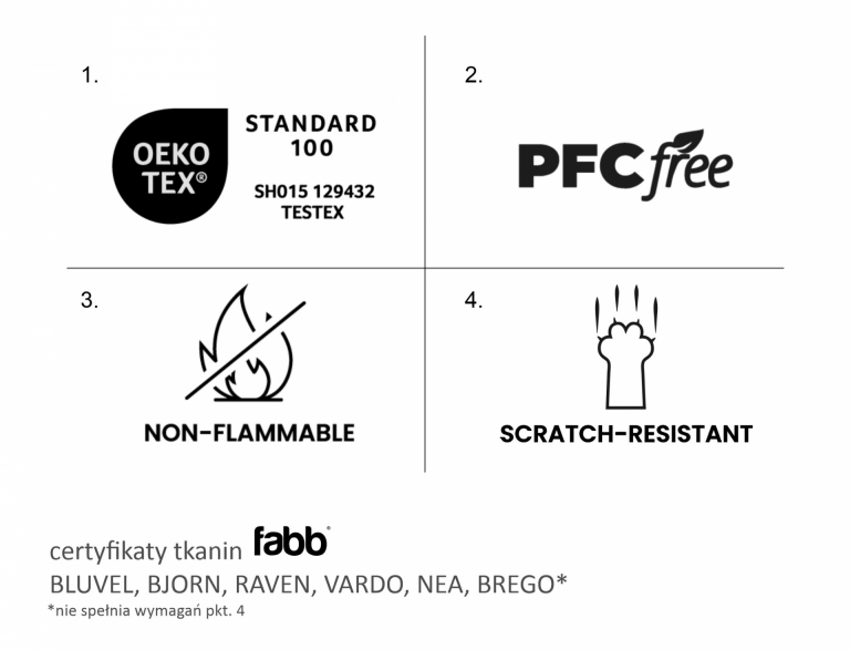 Felicia Raven fotel fekete láb/ sötét szürke 18