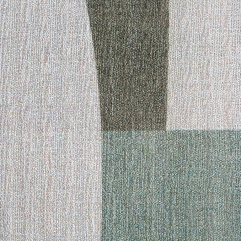 Absztrakt festmény bézs, olívazöld kézzel festve vászonra 80x100 cm méretben